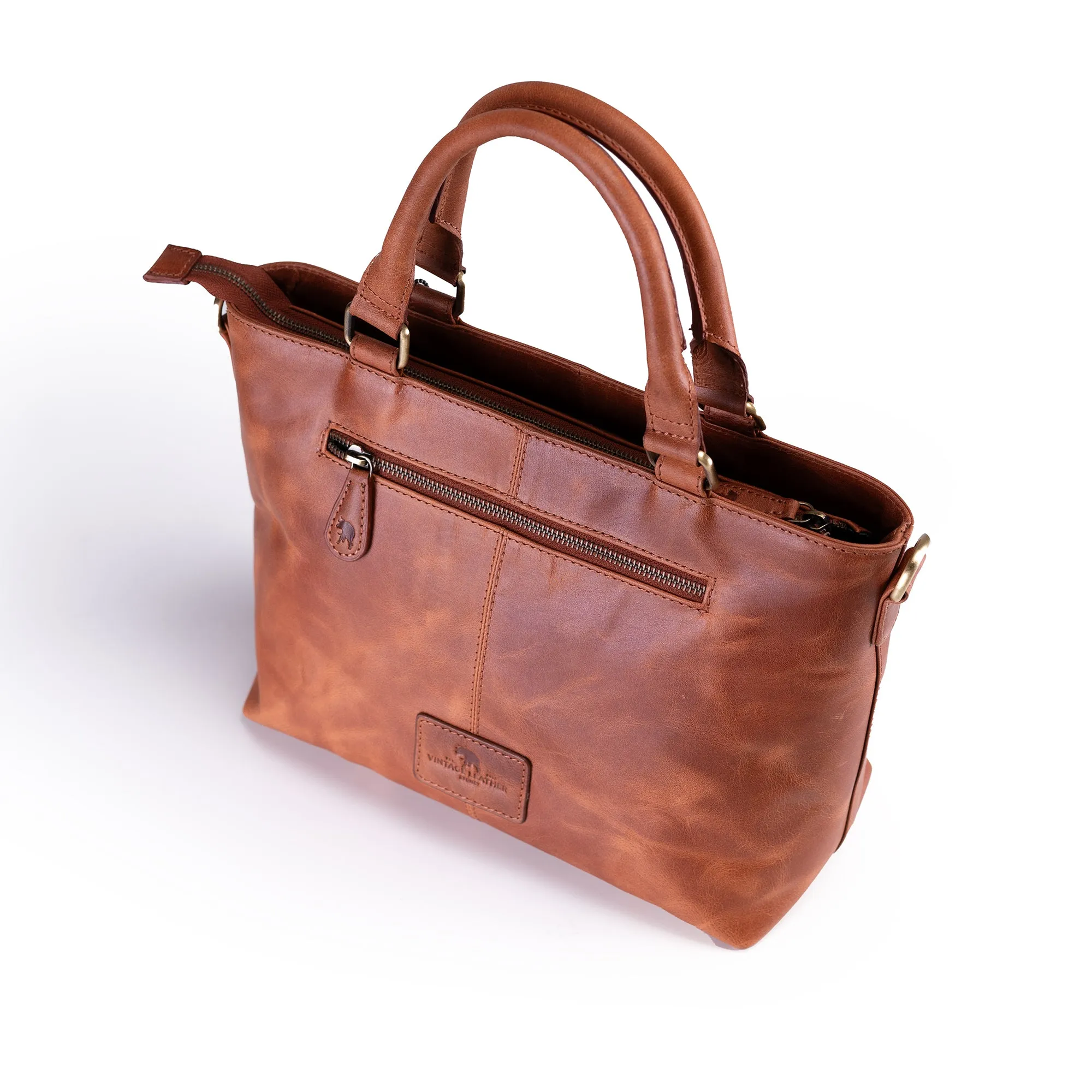 Leather Small Handbag Lavender