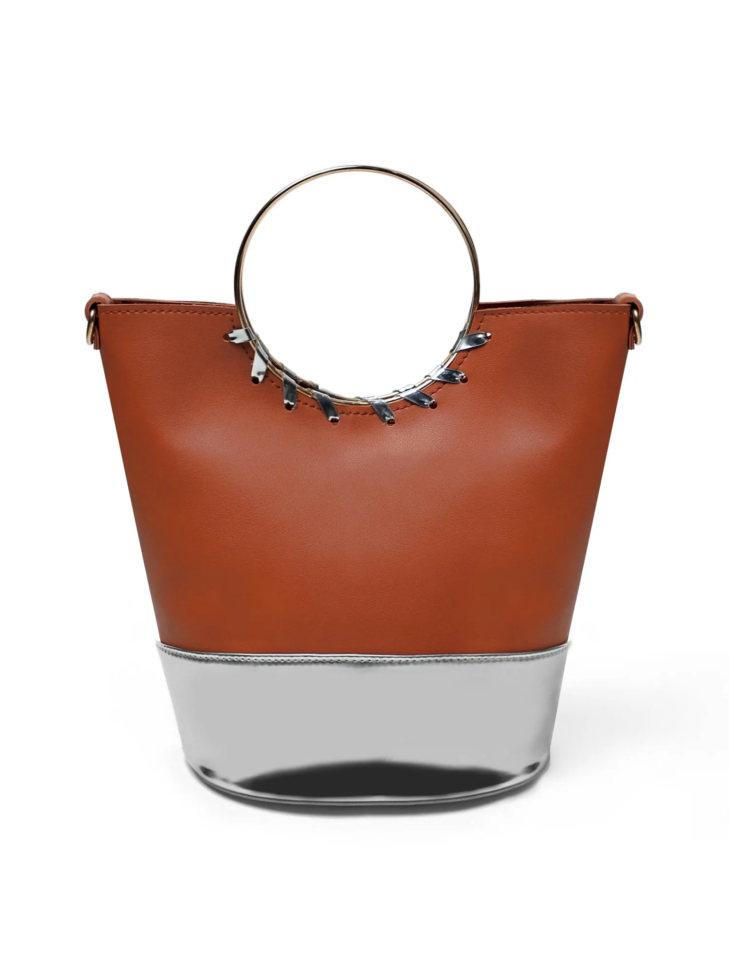 Modern Myth Brown O Ring Bucket Bag